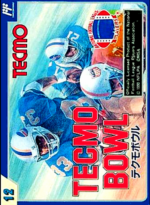 Tecmo Bowl box art