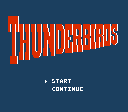 Thunderbirds title screen