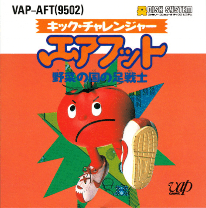 Kick Challenger Air Foot Yasai no Kuni no Ashi Senshi box art