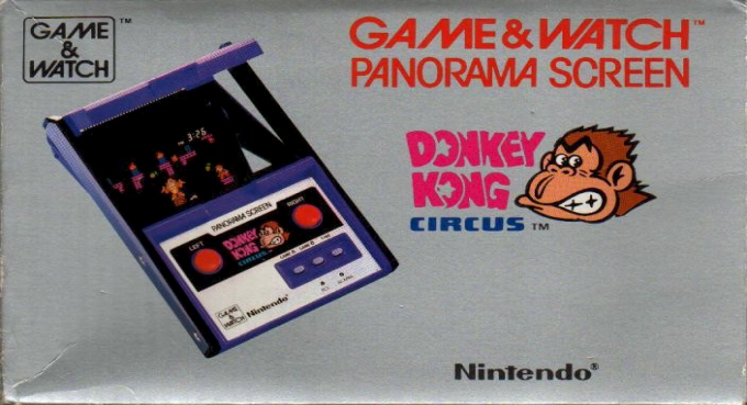Donkey Kong Circus box art