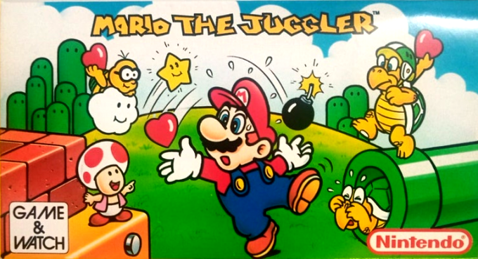 Mario the Juggler box art