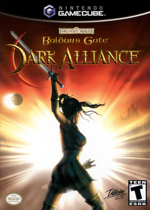 Baldur's Gate: Dark Alliance box art