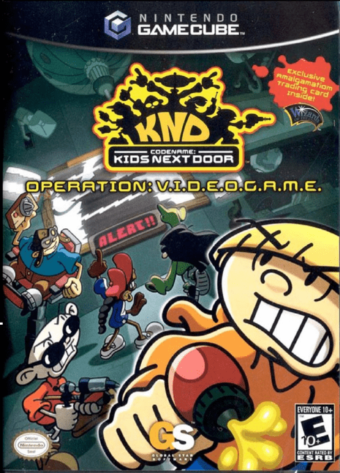 Codename: Kids Next Door - Operation: V.I.D.E.O.G.A.M.E. box art