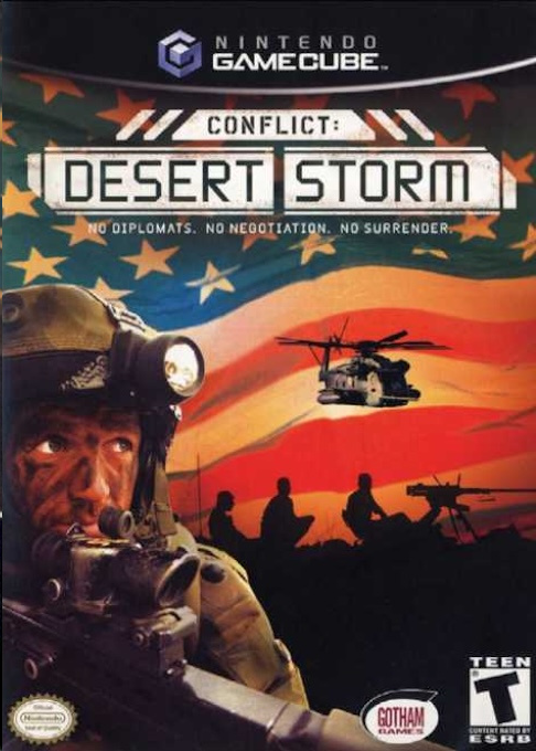 Conflict: Desert Storm box art