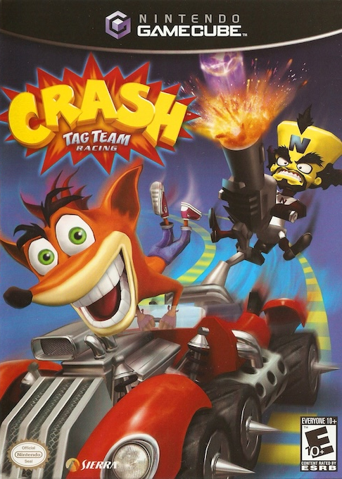 Crash Tag Team Racing box art