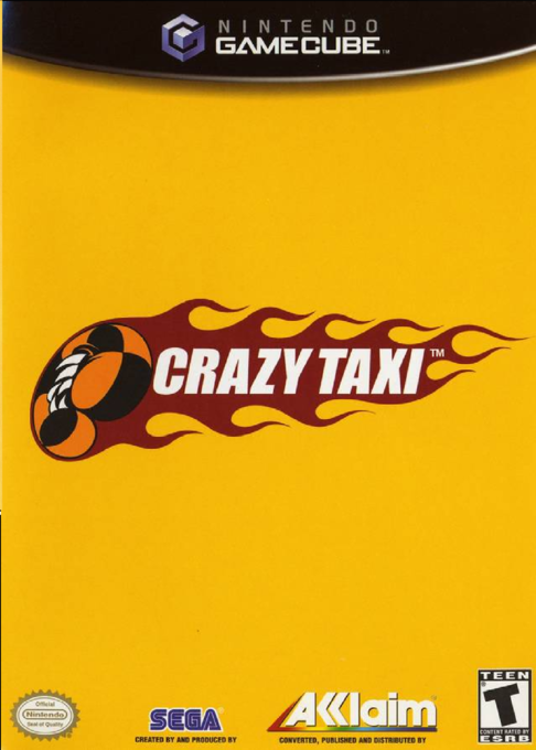 Crazy Taxi box art