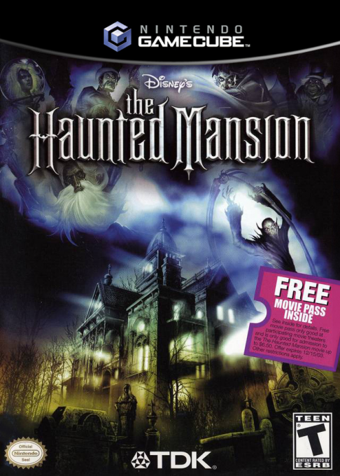 The Haunted Mansion box art