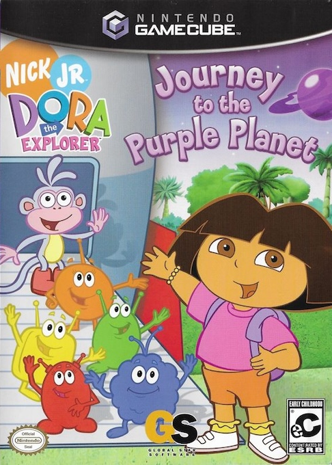 Dora the Explorer: Journey to the Purple Planet box art