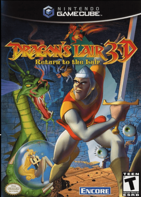 Dragon's Lair 3D: Return to the Lair box art