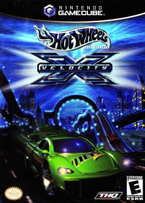 Hot Wheels Velocity X box art