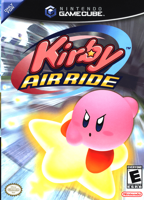 Kirby Air Ride box art