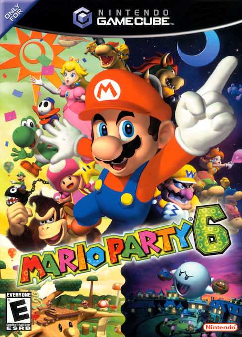 Mario Party 6 box art