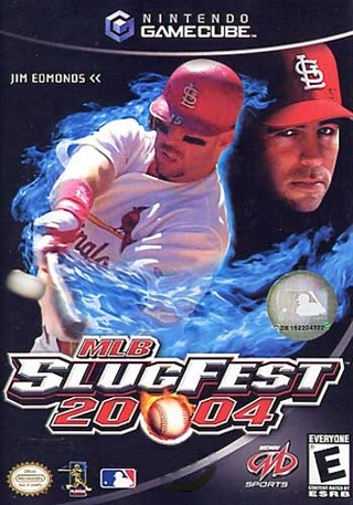 MLB SlugFest 2004 box art