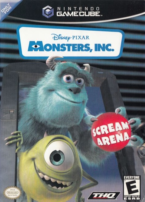 Monsters, Inc. Scream Arena box art