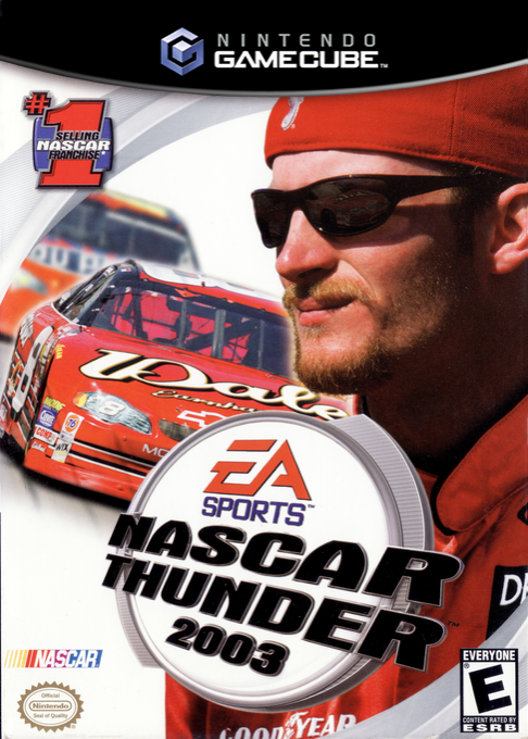 NASCAR Thunder 2003 box art