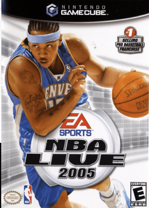NBA Live 2005 box art