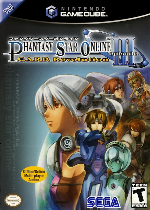 Phantasy Star Online Episode III: C.A.R.D. Revolution box art