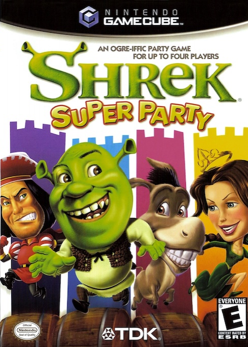 Shrek Super Party box art