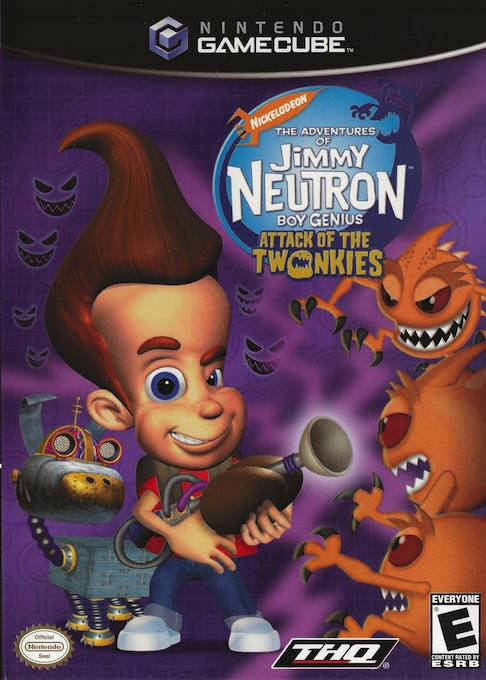 The Adventures of Jimmy Neutron Boy Genius: Attack of the Twonkies box art
