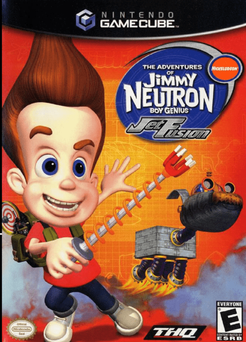 The Adventures of Jimmy Neutron Boy Genius: Jet Fusion box art