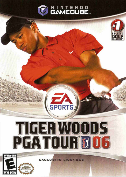 Tiger Woods PGA Tour 06 box art