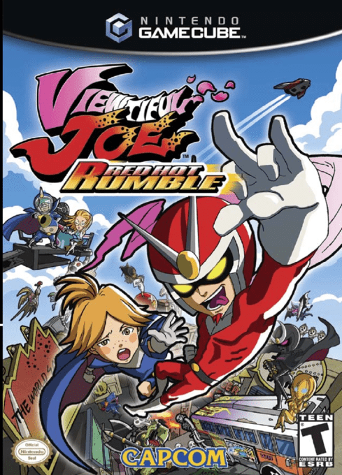 Viewtiful Joe: Red Hot Rumble box art