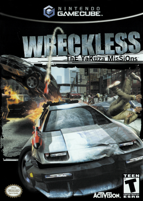 Wreckless: The Yakuza Missions box art