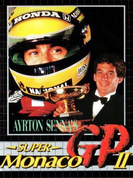 Ayrton Senna's Super Monaco GP II box art