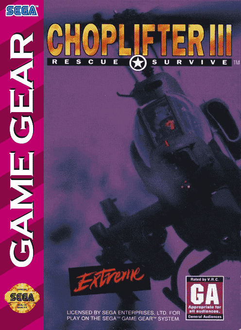 Choplifter III box art