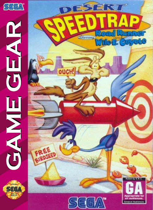 Desert Speedtrap Starring Road Runner and Wile E Coy box art