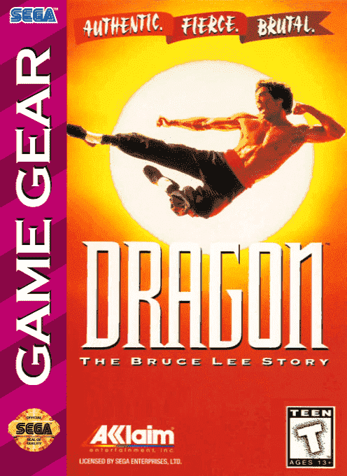 Dragon the Bruce Lee Story box art