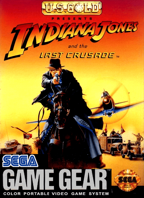 Indiana Jones and the Last Crusade box art
