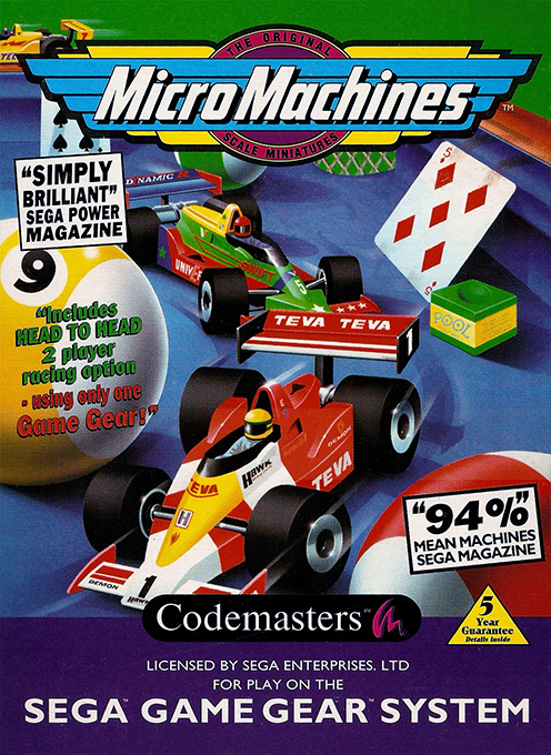 Micro Machines box art
