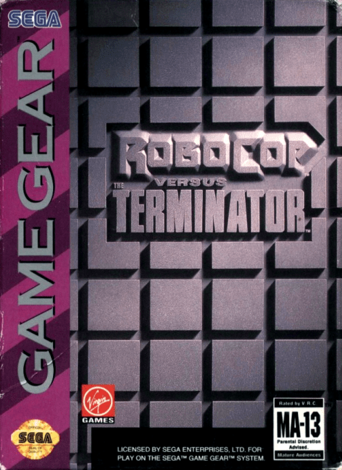 Robocop vs The Terminator box art