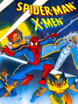 Spider-Man and the X-Men in Arcade's Revenge box art