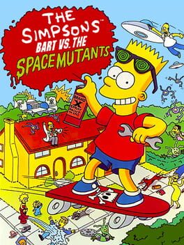 The Simpsons Bart vs the Space Mutants box art