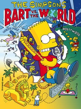 The Simpsons Bart vs the World box art