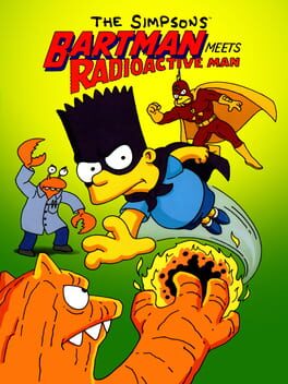 The Simpsons: Bartman Meets Radioactive Man box art