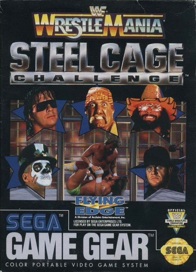 WWF Wrestlemania Steel Cage Challenge box art