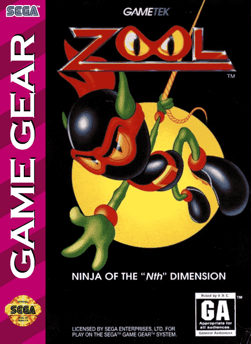Zool Ninja of the Nth Dimension box art
