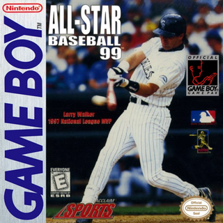 All-Star Baseball '99 box art