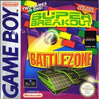 Arcade Classics: Super Breakout / Battlezone box art
