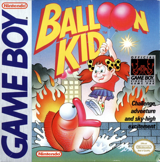 Balloon Kid box art