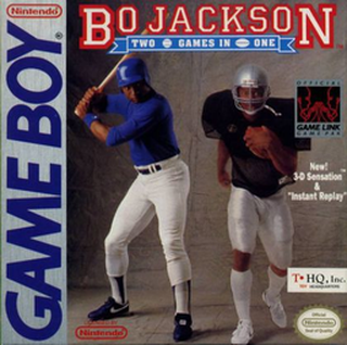 Bo Jackson: Two Games in One box art