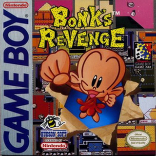 Bonk's Revenge box art