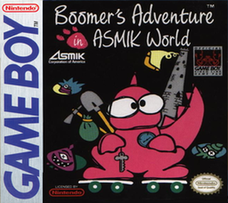 Boomer's Adventure in Asmik World box art