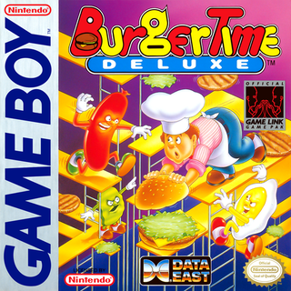 BurgerTime Deluxe box art