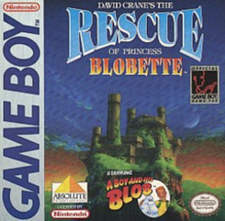 David Crane's The Rescue of Princess Blobette box art