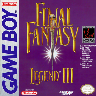 Final Fantasy Legend III box art