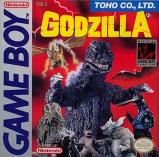 Godzilla box art